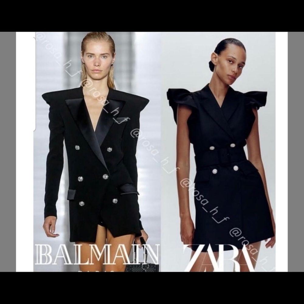 Zara  small Ruffled waistcoat dress like a new